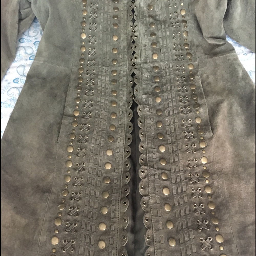 Leather coat - Picture 4 of 7